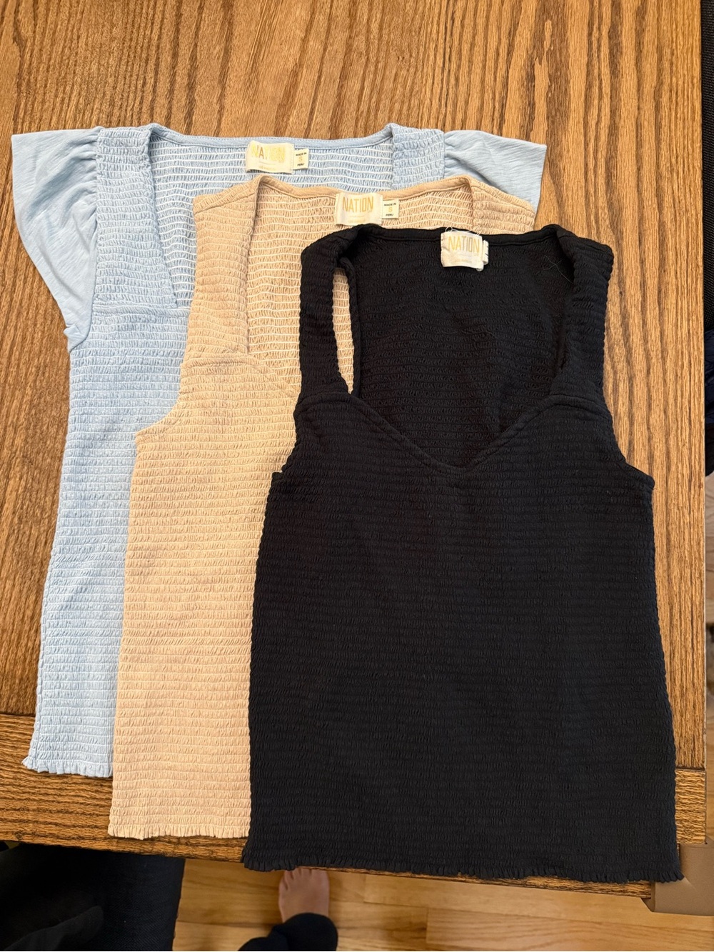 3 Nation LTD tank tops